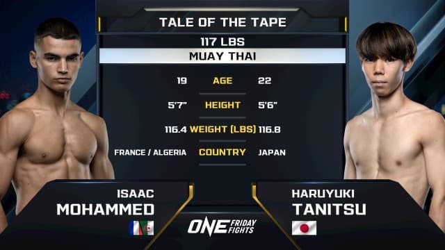 ไอแซค โมฮัมเหม็ด vs ฮารุยูกิ ทานิตสึ | ONE ลุมพินี 116 | 18 ก.ค. 2568 | Ch7HD