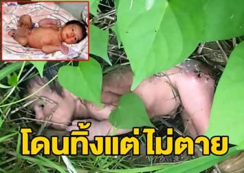 ดวงแข็ง! ทารกอินเดียถูกทิ้งโดนหนามเกี่ยวทั้งตัวแต่ไม่ตาย เชื่อพ่อแม่จงใจทิ้งเพราะเป็นลูกสาว
