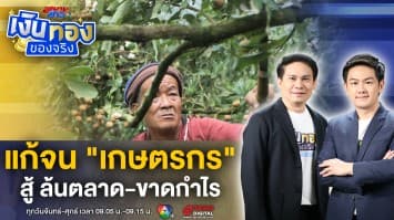 แก้จน เกษตรกร พืชผลขายไม่ออก ล้นตลาด-ขาดกำไร ทำอย่างไรดี ? | เงินทองของจริง