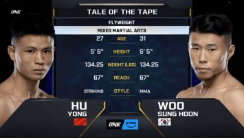 ฮู หยง VS วู ซอง ฮูน | ONE FIGHT NIGHT 11 | 10 มิ.ย. 66 | CH7HD