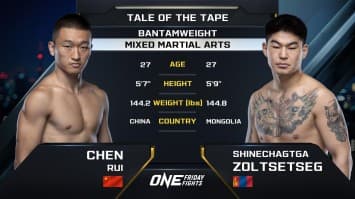 เฉิน เร่ย vs ซิเนซัตกา โซลเซตเซก | ONE ลุมพินี 34 | 22 ก.ย. 66 | Ch7HD