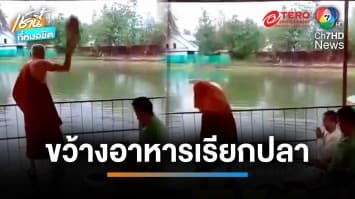 “หลวงปู่” แจงคลิปให้อาหารปลา เขวี้ยงแรงเพราะส่งสัญญาณเรียกปลา | เช้านี้ที่หมอชิต