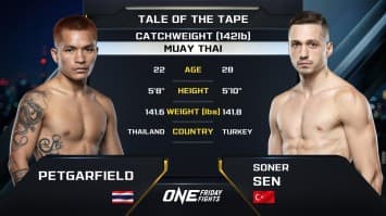 เพชรกาฟิวส์ จิตรเมืองนนท์ vs โซเนอร์ เซน | ONE ลุมพินี 90 | 6 ธ.ค. 2567 | Ch7HD