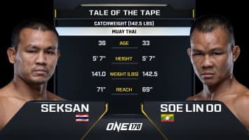 เสกสรร อ.ขวัญเมือง vs ซอ ลิน อู | ONE 170 | 24 ม.ค. 2568 | Ch7HD