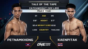 เพชรน้ำโขง มงคลเพชร vs แก่นพิทักษ์ โหน่งบางทราย | ONE ลุมพินี 96 | 7 ก.พ. 2568 | Ch7HD