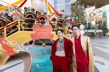 สยามพารากอน ฉลองตรุษจีนสุดยิ่งใหญ่  กับสองศิลปินฮอต พีพี - กฤษฏ์ และ ต่อ - ธนภพ  ในงาน “Siam Paragon A Prosperous Chinese New Year 2025”