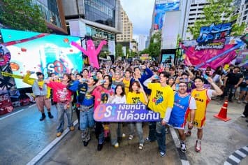 “เอส โคล่า” ชีเสิร์ฟความปังรับหน้าร้อน ยึดพื้นที่กลางสยาม ประกาศสนับสนุน Passion คนเจนซ่าเต็มระบบ กับแคมเปญ “เอส โคล่า เงยหน้าไปด้วยกัน” 