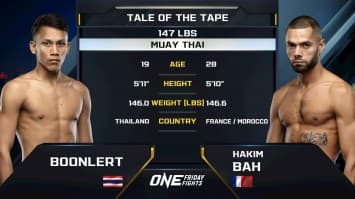 บุญเลิศ ส.บุญมีฤทธิ์ vs ฮาคิม บาห์ | ONE ลุมพินี 103 | 4 เม.ย. 2568 | Ch7HD