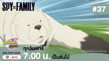 ดูย้อนหลัง “สปาย X แฟมิลี” (SPY X FAMILY) การปฏิบัติภารกิจลับระดับชาติ EP.37