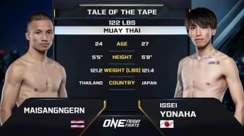 ไม้ซางเงิน ส.ยิ่งเจริญการช่าง vs อิสเซอิ โยนาฮะ | ONE ลุมพินี 105 | 18 เม.ย. 2568 | Ch7HD