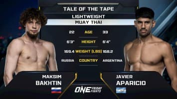 มักซิม บักห์ทิน vs ฮาเวียร์ อาปาริซิโอ | ONE ลุมพินี 111 | 6 มิ.ย. 2568 | Ch7HD