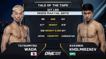 ทัตสึมิตสึ วาดะ vs อาวาซเบก โคลเมียร์ซาเอฟ | ONE ลุมพินี 116 | 18 ก.ค. 2568 | Ch7HD