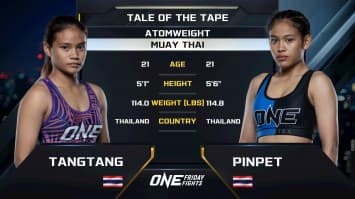 ตังตัง ส.เดชะพันธ์ vs ปิ่นเพชร ม.ราชภัฏโคราช | ONE ลุมพินี 117 | 25 ก.ค. 2568 | Ch7HD