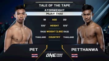 เพชร สวนหลวงรถยก vs เพชรธันวา อีเกิลมวยไทย | ONE ลุมพินี 118 | 1 ส.ค. 2568 | Ch7HD