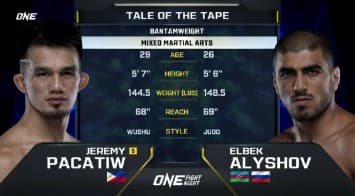 เจเรมี ปาคาทิว  vs  เอลเบก อาลีซอฟ | ONE FIGHT NIGHT 34 | CH7HD | 2 ส.ค.2568