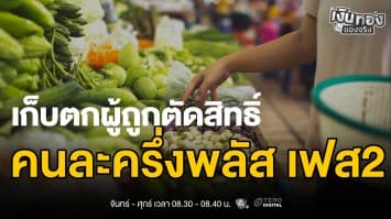 เดือนเดียวเท่านั้น ! คนละครึ่งเฟส 2 เข้า ครม. ธ.ค - เริ่มใช้ ม.ค | เงินทองของจริง